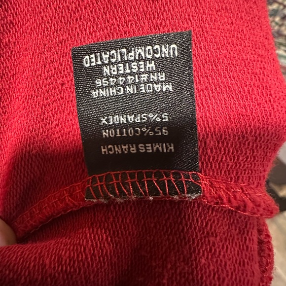 Kimes Ranch Red Sweatshirt - Picture 6 of 6